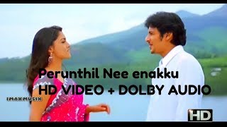 Perunthil Nee enakku jannal oram Song hd  1080P HD DOLBY MIX  Best Quality  Jeeva  Pori [upl. by Brunhild699]