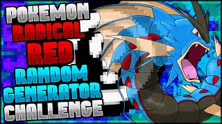 MEGA GYARADOS SEIZES THE DAY POKEMON RADICAL RED E4 RANDOM GENERATOR CHALLENGE [upl. by Bibby451]