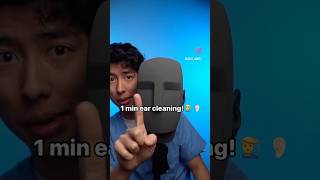 1 Min Ear Cleaning 👂 💆 asmr asmrsounds asmrsleep asmrtingles asmrtriggers asmrvideorelaxing [upl. by Aliekat]