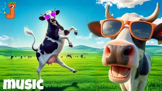 FUNNY COW DANCE 4│Cow Song amp Cow Videos 2024 Official video  funny dancing cow  gay  गाय नाचना [upl. by Hgielrahc364]