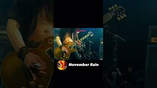 November Rain  Guns N Roses [upl. by Eiuqnimod]