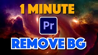 How to Remove image Background in Premiere Pro [upl. by Farrand165]