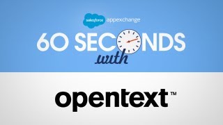 60 Seconds With OpenText [upl. by Isabel]