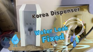 Leaking Water Dispenser Repair Completely Fix C Brand Korean Water Dispenser [upl. by Chernow565]