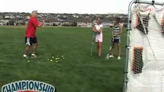 Gary Gait Coaching Girls Lacrosse  Basic Skills amp Drills [upl. by Arel]