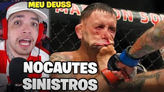 os NOCAUTES mais SINISTROS do MMA [upl. by Cynthie]