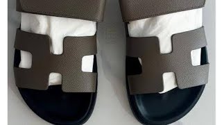 making shoes Hermes sandals for beginners [upl. by Kutchins]