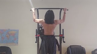 10 pullups every day  day 124  widegrip [upl. by Jessabell]