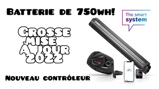 MISE A JOUR MOTEUR BOSCH 2022 batterie de 750 wh nouveau contrôleur et kiox [upl. by Akehsal332]