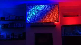 Hue Sync Box with LG OLED and Dolby Vision Trailer in 4K [upl. by Devondra]