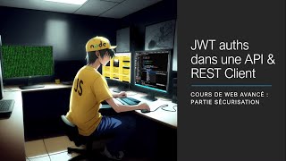 SEC 02  JWT auths dans une API amp REST Client [upl. by Inail]