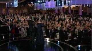 Morgan Freeman wins Cecil B DeMille Award Golden Globes 2012 [upl. by Evangeline]