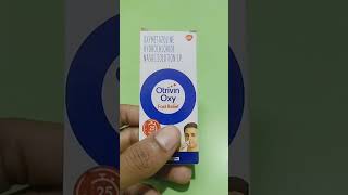 Otrivin oxy nasal drops usesdecongestant [upl. by Annaik79]