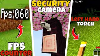 Top 5 Best Useful Mods For Minecraft PE 121  Minecraft Pe Mods [upl. by Sib948]