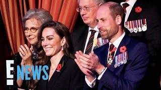 Kate Middleton Makes RARE Appearance With Royal Family at Festival of Remembrance  E News [upl. by Elvah]