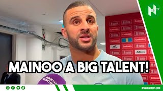 Kobbie Mainoo WHAT A TALENT  Kyle Walker after FA Cup final defeat [upl. by Okimuy335]