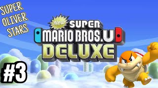 New Super Mario Bros U Deluxe  World 1  Crushing Cogs Tower [upl. by Dyke]