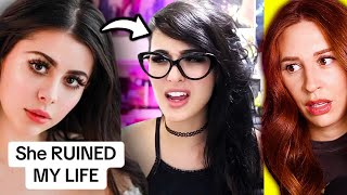 influencers that got caught and CALLED OUT  Sssniperwolf Vs Azzyland  REACTION [upl. by Ainna569]