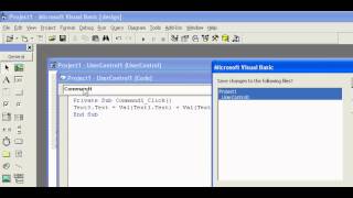 how to create ActiveX control in vb 6 [upl. by Eilzel631]