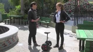 Test Riding the Segway MiniPro Personal Transporter [upl. by Ahsinoj426]