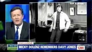 Piers Morgan Micky Dolenz Remembers Davy Jones [upl. by Alleyn]