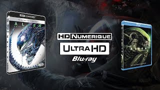 Alien 1979  4K Ultra HD vs Bluray Comparison [upl. by Erv]