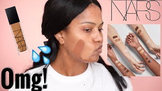 NEW NARS Radiant Longwear Foundation Review  MakeupShayla [upl. by Lrigybab]