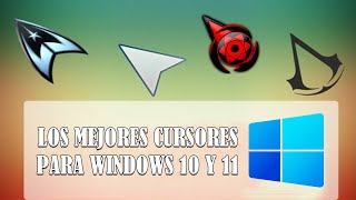 Mejores Cursores Para WINDOWS 111087XP [upl. by Nnire]