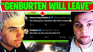 ImperialHal Roasts Genburten Saying He Will Leave After Champs❗Apex Legends [upl. by Nirej461]