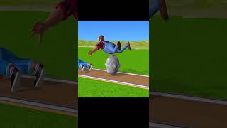 Scary Teacher 3D vs Squid Game Rolling Ball Who Faster Jump Challenge Miss T vs Granny Loser shorts [upl. by Imaon]