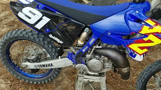 111 VForce vs Rad Valve Boyesen amp Moto Tassinari reeds on a yamaha YZ125  Croom [upl. by Greene]