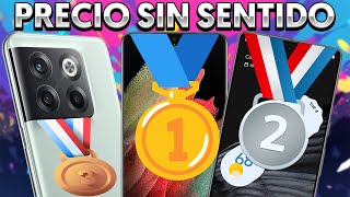 3 SMARTPHONES GAMA ALTA BARATOS PARA SIEMPRE ¡¡SON ORO PLATA Y BRONCE [upl. by Huntlee]