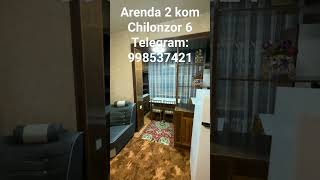 2 kom Chilonzor 6 arendakvartiralartashkent realestate [upl. by Atiuqan]