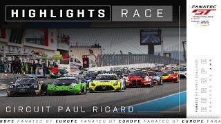 RACE HIGHLIGHTS  Circuit Paul Ricard  2024 Fanatec GT Europe [upl. by Kirre]