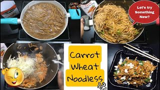 Restaruant Style Vegetable Noodles Recipe in Tamil  Vegimaa Carrot Wheat Noodles  Street Food [upl. by Cerelly]