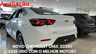 NOVO CHEVROLET ÔNIX 2024 [upl. by Akcired948]