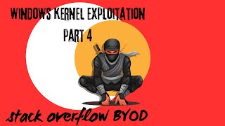 Windows Kernel Exploitation Part 4 Stack Buffer Overflow [upl. by Caves]