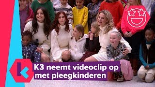 K3 zingt lied met pleegkinderen [upl. by Lillywhite]