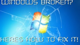 How To Create A Windows 7 Repair Disk and Use It [upl. by Edelson813]