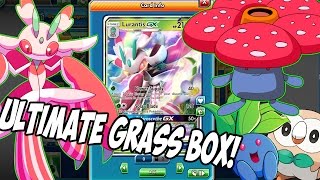 PTCGO THE ULTIMATE GRASS DECK LurantisDecidueyeVileplume [upl. by Kathlin]