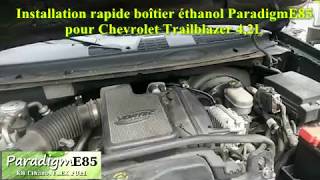 Installation kit éthanol spécifique montage rapide pour CHEVROLET Trailblazer [upl. by Stannfield]