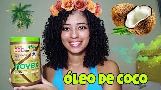 NUTRIÇÃO ÓLEO DE COCO DA NOVEX Dayane F Silva [upl. by Tehr]