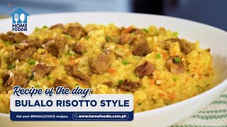 Bulalo Risotto Style  Home Foodie Cooking Show Madalicious [upl. by Ardnuassak]