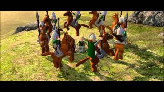 Lego LOTR Cutscenes  Riders of Rohan [upl. by Golda]