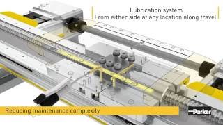 High Moment Rodless Actuator  Ball Screw or Toothed Belt Driven  Parker Hannifin [upl. by Salakcin]