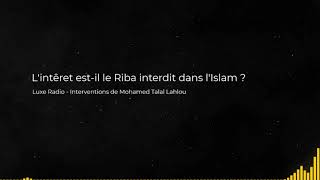 Questce que le Riba   Mohamed Talal Lahlou Audio  2020 [upl. by Joelynn]