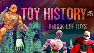 Knock Off Toys  MOTU KO Galaxy Warriors Speclatron Sun Man Monster Castle  TOY HISTORY 5 [upl. by Tiffy139]