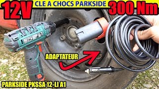 CLE A CHOCS 12V PARKSIDE LIDL PHSSA 12LI A1 boulonneuse impact wrench [upl. by Jeniffer]