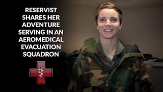 Aeromedical Evacuation Member Shares Her Adventure [upl. by Olympium]