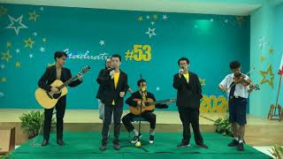 Dunia Tipu  Tipu Cover By 9 1 Ft Ibu Melisa Iwan dan Dion  53 Graduation Stars Of Tomorrow [upl. by Hook]